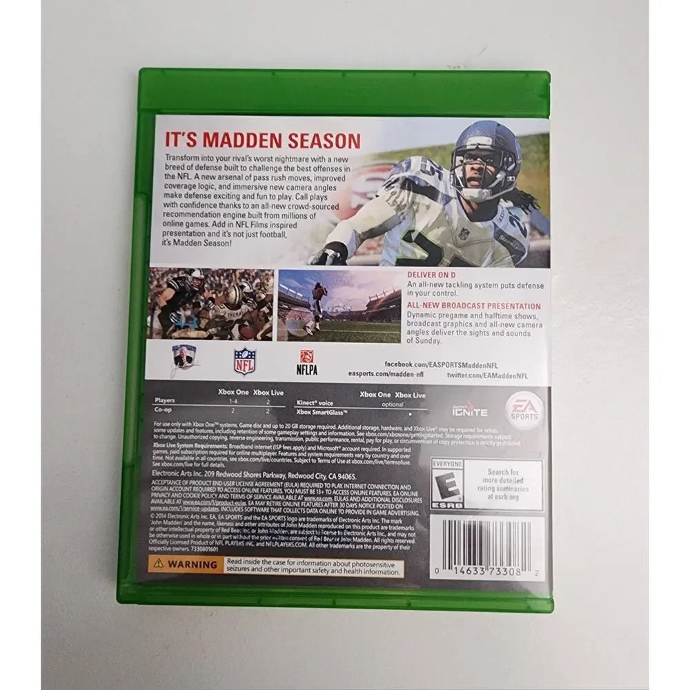 Madden NFL 15 (Microsoft Xbox One, 2014)